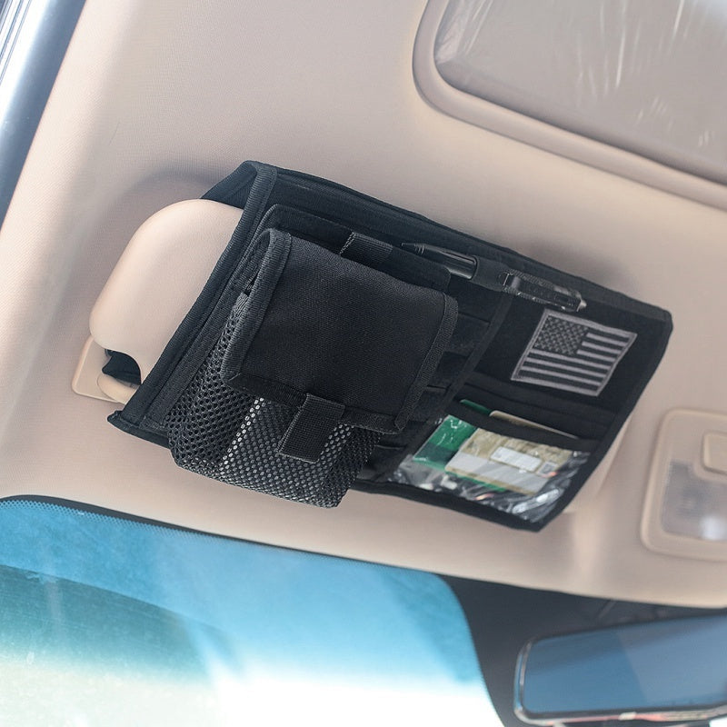 Vehicle Visor Panel Truck Car Sun Visor Organizer CD Bag Holder Car