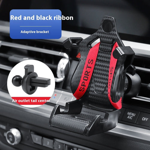 Racing Seat Shape Car Phone Holder Auto Air Vent Mobile Phone Clip 360