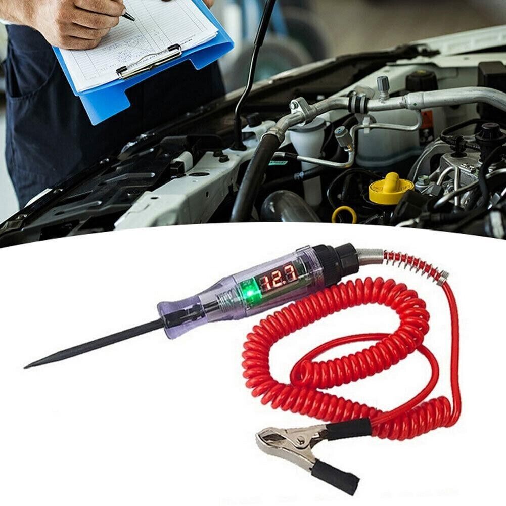 Digital Electric Voltage Circuit Tester Automotive Test Light Car