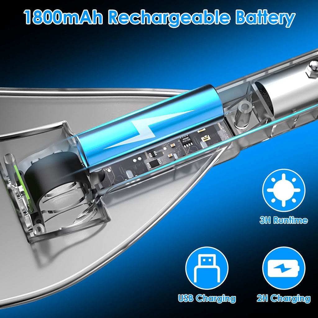 1Pc 3 In 1 Car Snow Removal Shovel With Lights Car Snow Removal Tool